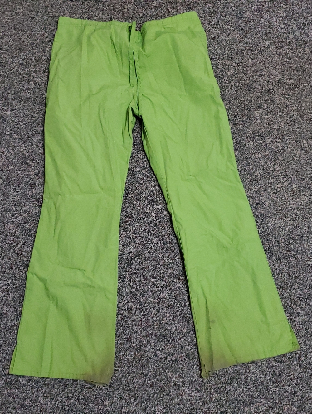 Small Lime Green Scrub Pants